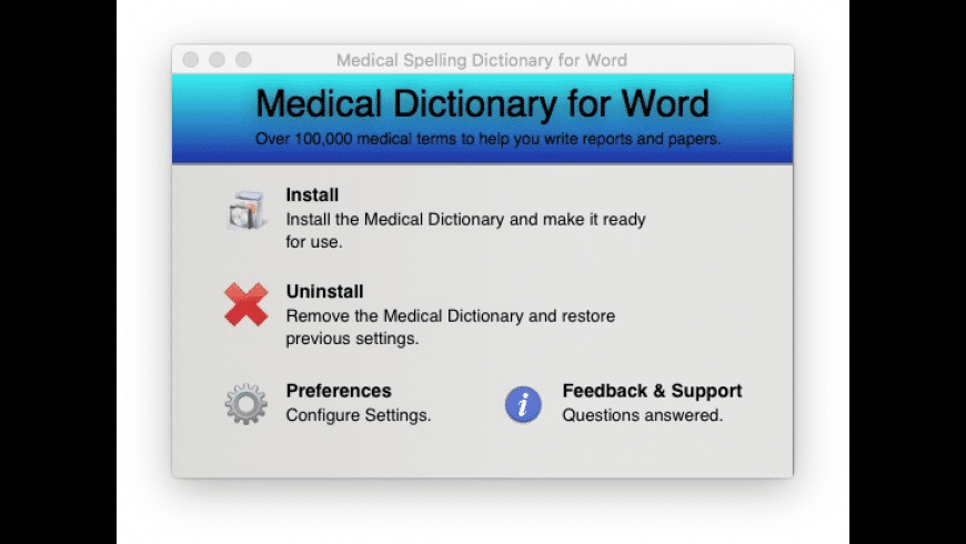 mac os x spelling dictionary for outlook