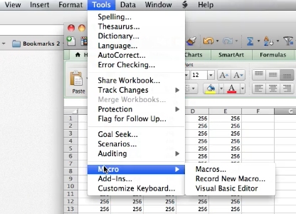visual basic editor (vba) sample forms project excel for mac